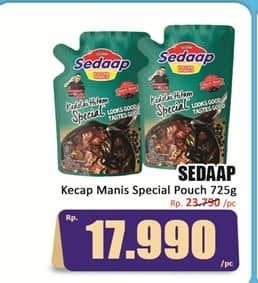 Promo Harga Sedaap Kecap Manis Kedelai Hitam Special 725 ml - Hari Hari