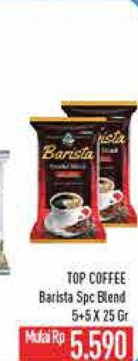 Promo Harga Top Coffee Barista Special Blend per 10 pcs 25 gr - Hypermart