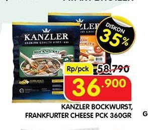 Harga Promo Kanzler Bockwurs dan Frankfurter