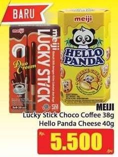 Promo Harga Lucky Stick Choco Coffee 38g, Hello Panda Cheese 40g  - Hari Hari