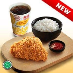 Promo Harga Hokben Paket 1 Fried Chicken  - HokBen