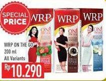 Promo Harga WRP Susu Cair On The Go All Variants 200 ml - Hypermart