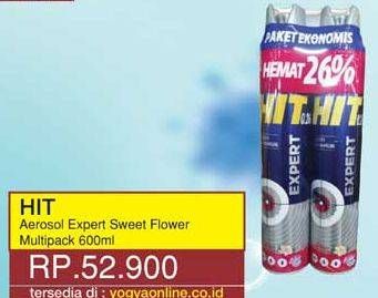 Promo Harga HIT Aerosol Expert Sweet Flower 675 ml - Yogya