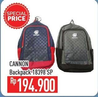 Promo Harga CANNON Backpack 18398SP  - Hypermart