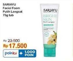 Promo Harga Sariayu Facial Foam Putih Langsat 75 gr - Indomaret