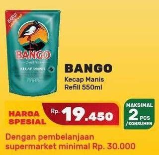 Promo Harga BANGO Kecap Manis 550 ml - Yogya
