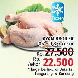 Promo Harga Ayam Broiler  - LotteMart