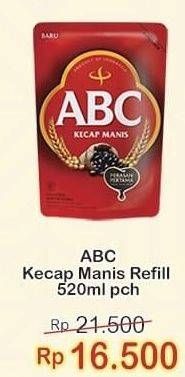 Promo Harga ABC Kecap Manis 520 ml - Indomaret