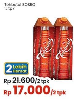 Promo Harga Sosro Teh Botol 1000 ml - Indomaret