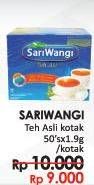 Promo Harga Sariwangi Teh Asli 50 pcs - LotteMart