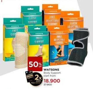 Promo Harga Watsons Body Support  - Watsons