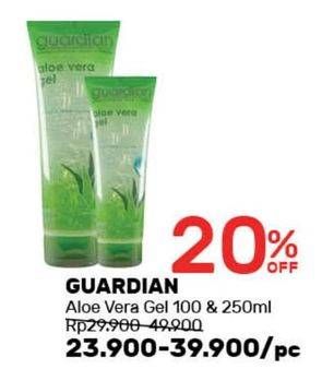 Promo Harga GUARDIAN Aloe Vera Gel  - Guardian