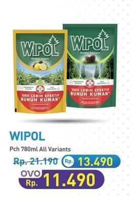 Promo Harga Wipol Karbol Wangi All Variants 780 ml - Hypermart