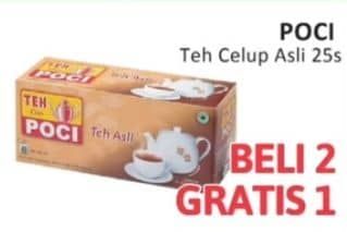 Promo Harga Cap Poci Teh Celup Asli per 25 pcs 2 gr - Alfamidi