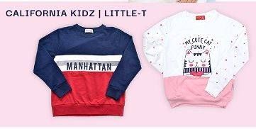 Promo Harga CALIFORNIA KIDS/ LITTLE T Shirt  - Carrefour