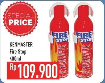 Promo Harga KENMASTER Fire Stop 400 ml - Hypermart