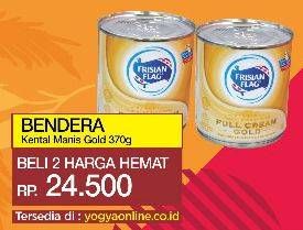 Promo Harga FRISIAN FLAG Susu Kental Manis per 2 kaleng 370 gr - Yogya