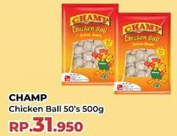 Promo Harga Champ Bakso Chicken Ball 500 gr - Yogya