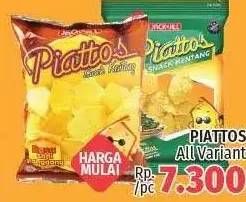 Promo Harga PIATTOS Snack Kentang All Variants  - LotteMart