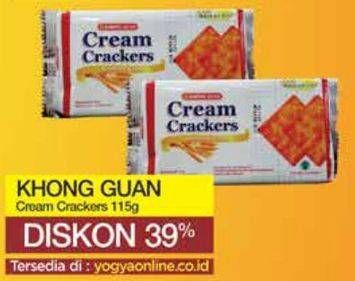 Promo Harga KHONG GUAN Cream Crackers 200 gr - Yogya