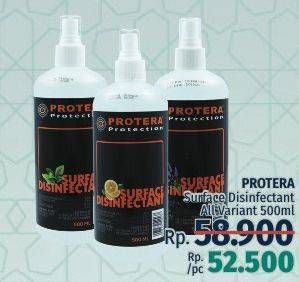 Promo Harga PROTERA Surface Disinfectant 500 ml - LotteMart