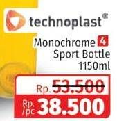 Promo Harga TECHNOPLAST Monochrome Sport Bottle  - Lotte Grosir