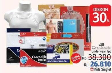 Promo Harga CROCODILE Underwear Reguler  - LotteMart