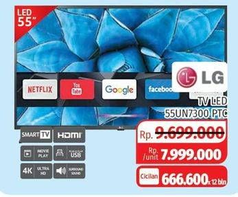 Promo Harga LG 55UN7300PTC | Smart UHD TV 55"  - Lotte Grosir