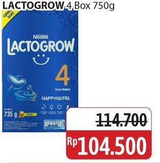 Promo Harga Lactogrow 4 Susu Pertumbuhan 750 gr - Alfamidi