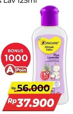 Promo Harga Konicare Minyak Telon Plus 125 ml - Alfamart