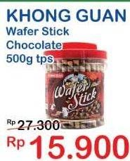 Promo Harga KHONG GUAN Wafer Stick Chocolate 500 gr - Indomaret