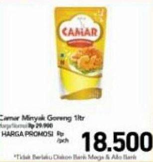 Promo Harga Camar Minyak Goreng 1000 ml - Carrefour