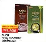 Promo Harga GLICO PEJOY Stick Chocolate, Matcha 32 gr - Alfamart