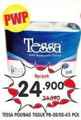 Promo Harga TESSA Toilet Tissue PB02, PB03 6 roll - Superindo