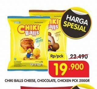 Promo Harga CHIKI BALLS Chicken Snack Crafty Cheese, Coklat, Chicken 200 gr - Superindo