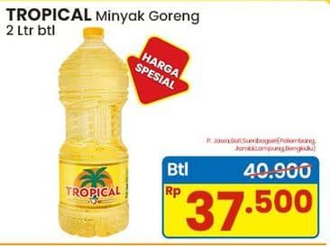 Promo Harga Tropical Minyak Goreng 2000 ml - Indomaret