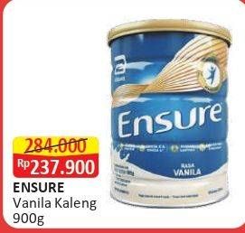 Promo Harga Ensure Nutrition Powder FOS Vanila 900 gr - Alfamart