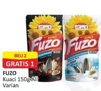 Promo Harga FUZO Kuaci All Variants per 2 pouch 150 gr - Alfamart