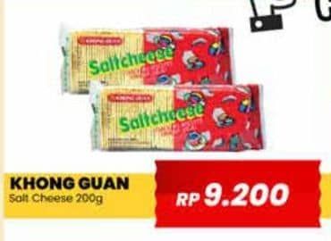 Promo Harga Khong Guan Saltcheese 200 gr - Yogya