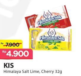 Promo Harga KIS Himalaya Salt Cherry Mint, Lime Mint 32 gr - Alfamart
