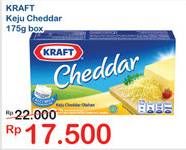 Promo Harga KRAFT Cheese Cheddar 175 gr - Indomaret