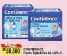 Confidence Adult Pants Tipis & Pas Di Badan 6 pcs Diskon 13%, Harga Promo Rp58.500, Harga Normal Rp68.000