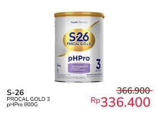 Promo Harga S26 Procal Gold pHPro Tahap 3 800 gr - Indomaret