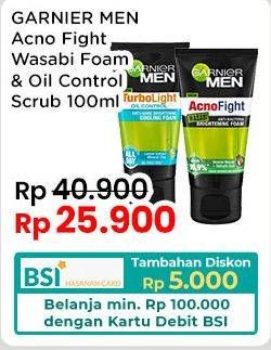 Promo Harga Garnier Men Facial Foam  - Indomaret