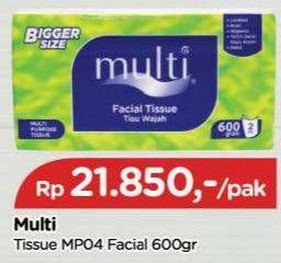 Promo Harga Multi Facial Tissue 600 gr - TIP TOP