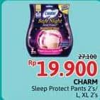 Promo Harga Charm Sleep Protect Plus Panties L-XL 2 pcs - Alfamidi