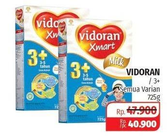 Promo Harga VIDORAN Xmart 3+ All Variants 725 gr - Lotte Grosir