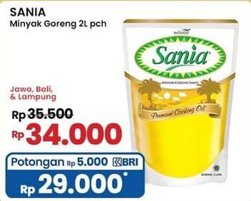 Promo Harga Sania Minyak Goreng 2000 ml - Indomaret