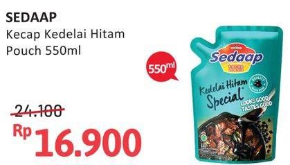 Promo Harga SEDAAP Kecap Manis Kedelai Hitam Special 550 ml - Alfamidi