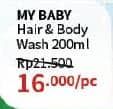 Promo Harga My Baby Hair & Body Wash 200 ml - Guardian